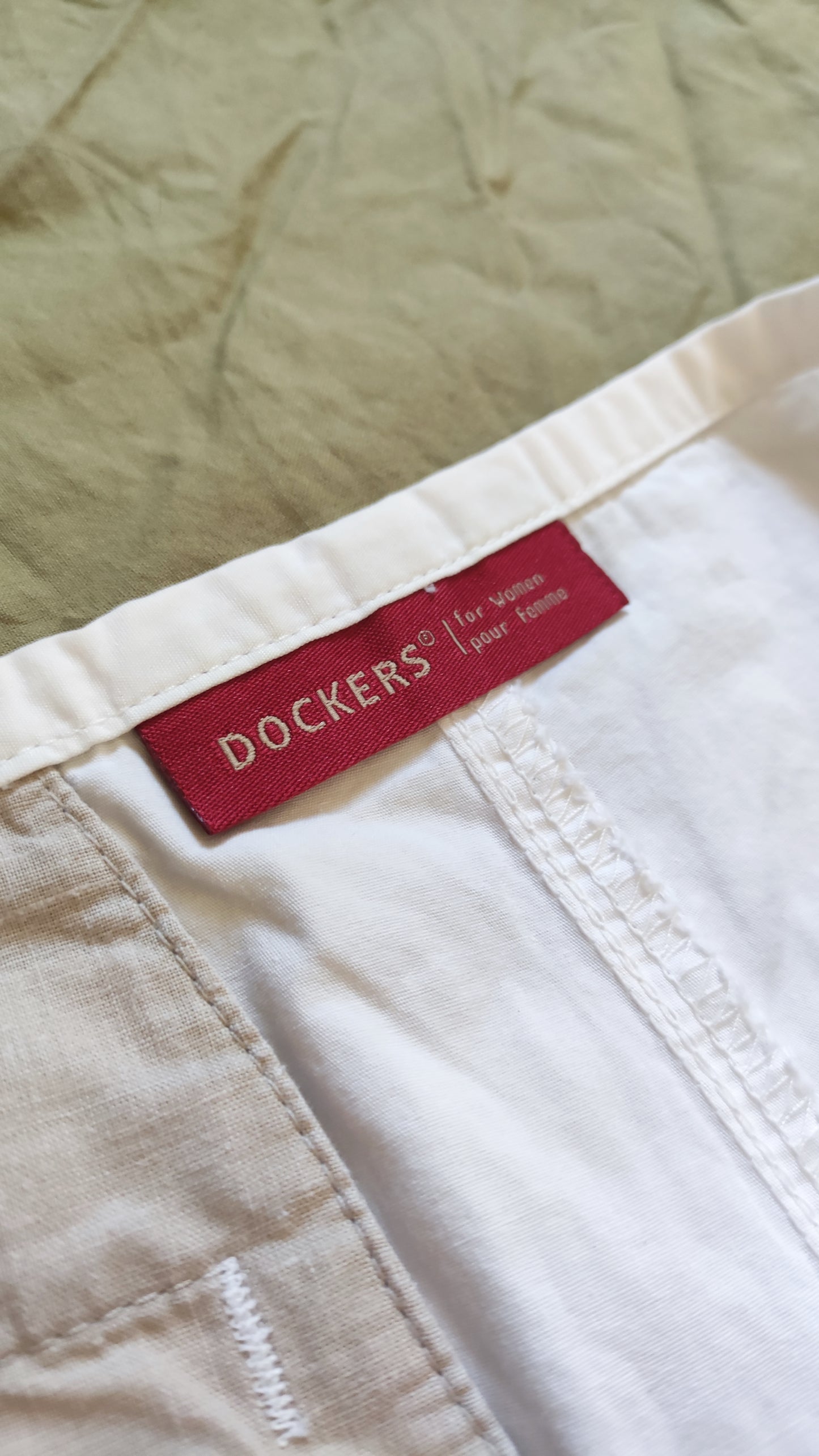 Pantaloncini bianchi Dockers