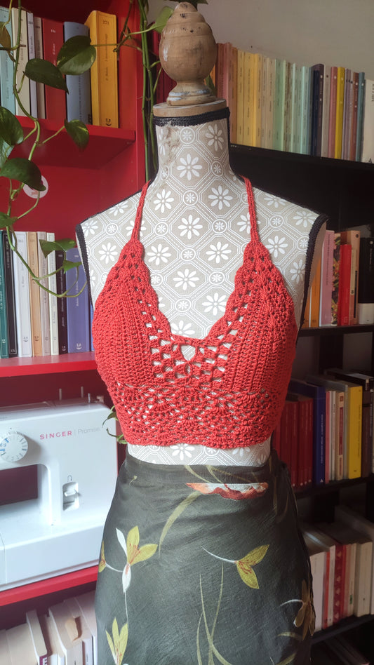 Top crochet handmade