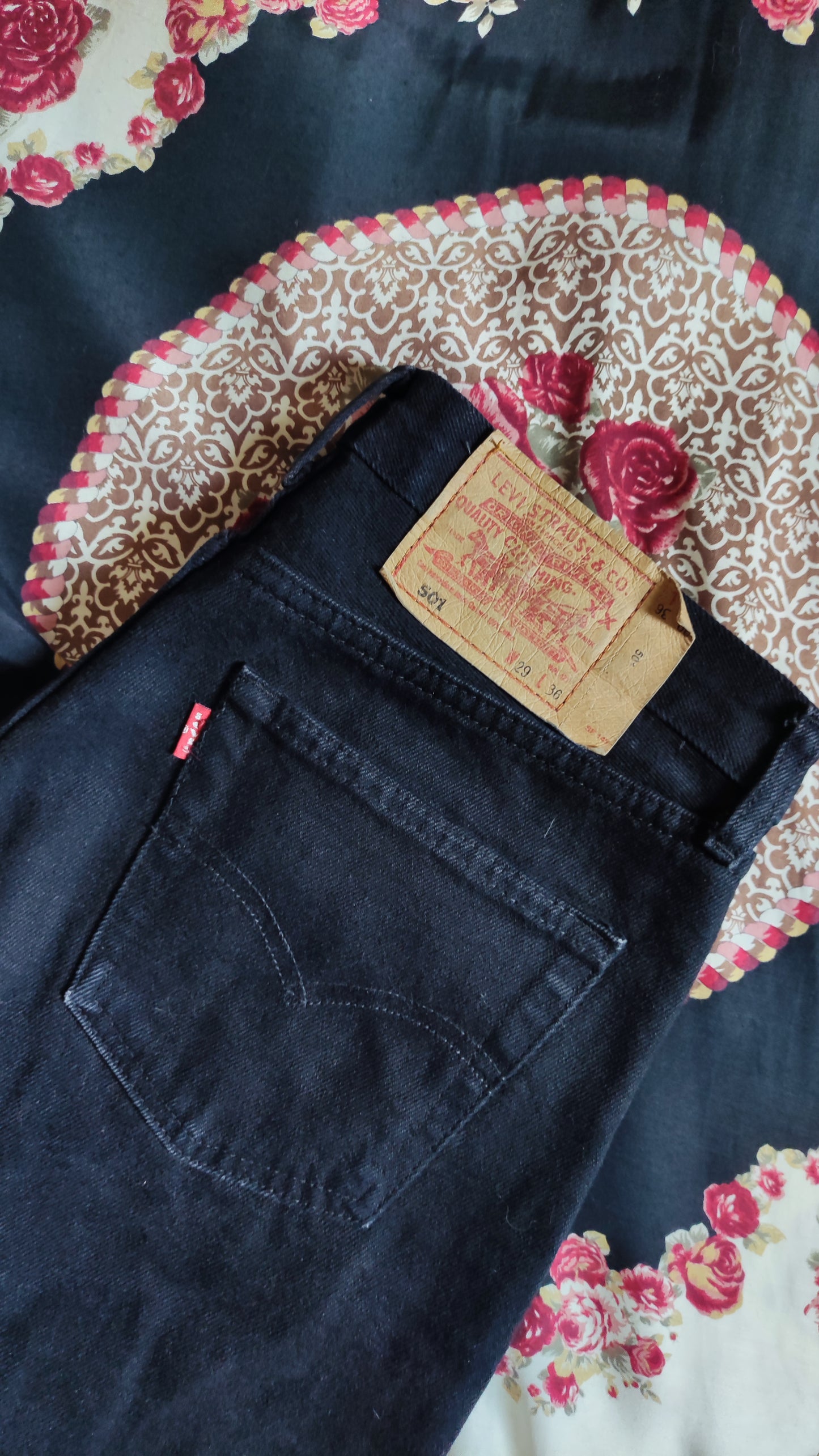 Jeans Levi's vintage 501 neri