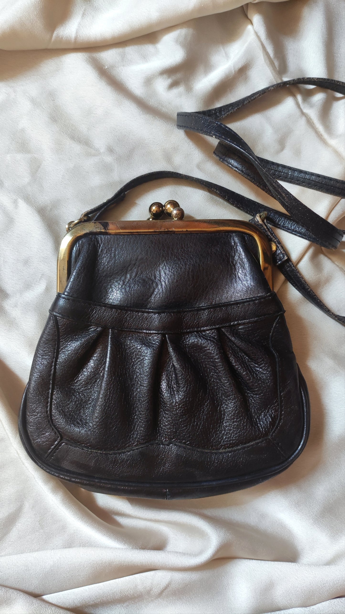 Mini borsa in pelle