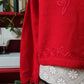 Maglione mohair rosso