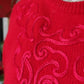 Maglione mohair rosso