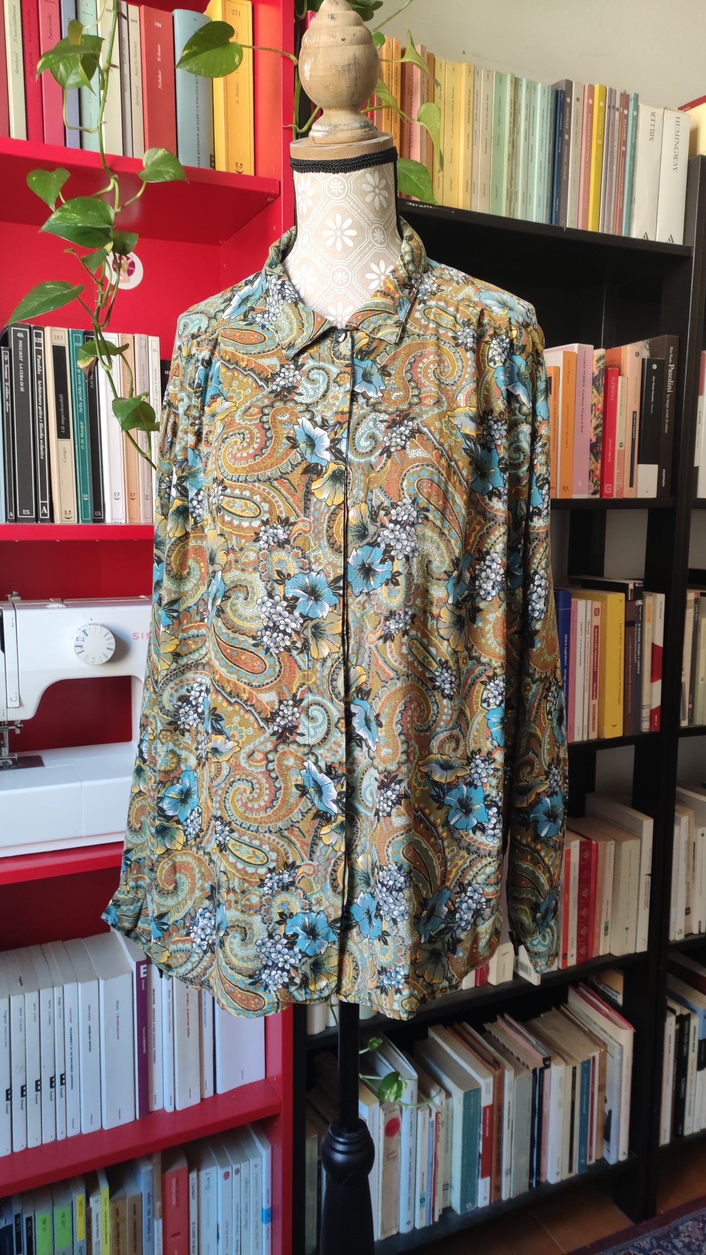 Camicia sartoriale fiorellini