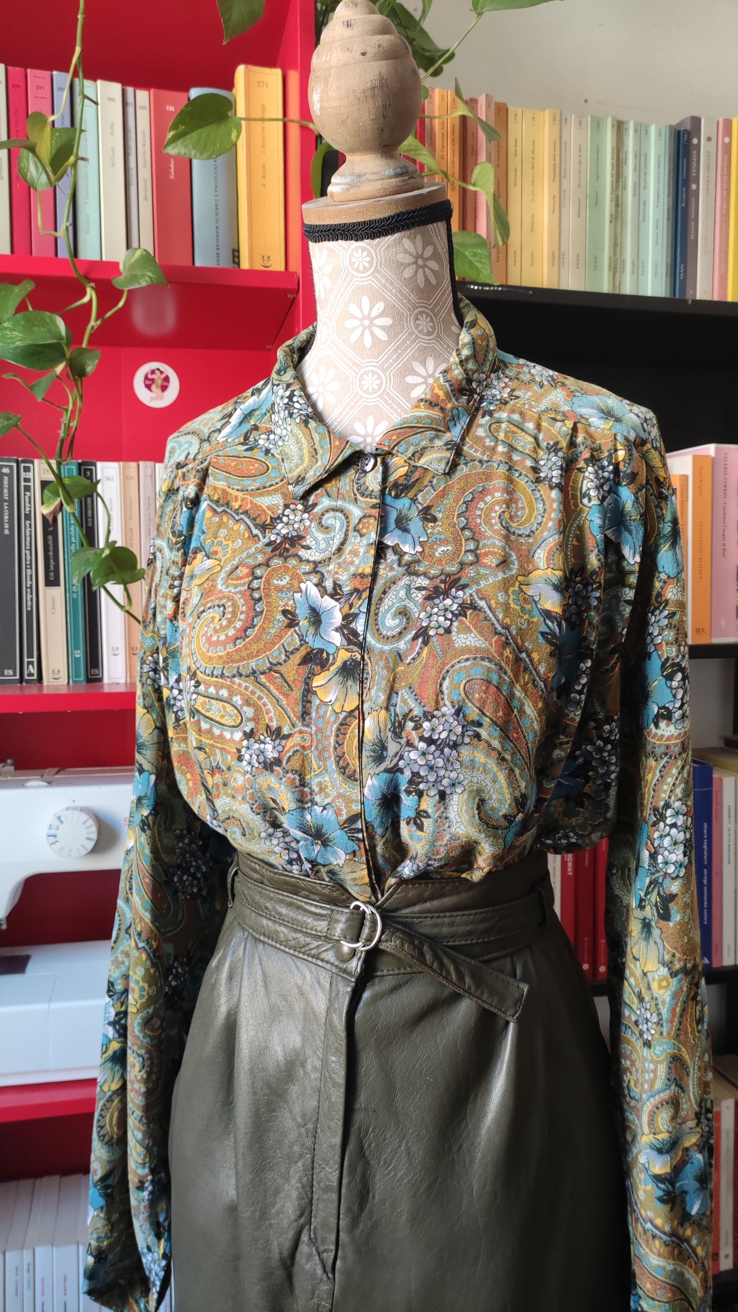 Camicia sartoriale fiorellini