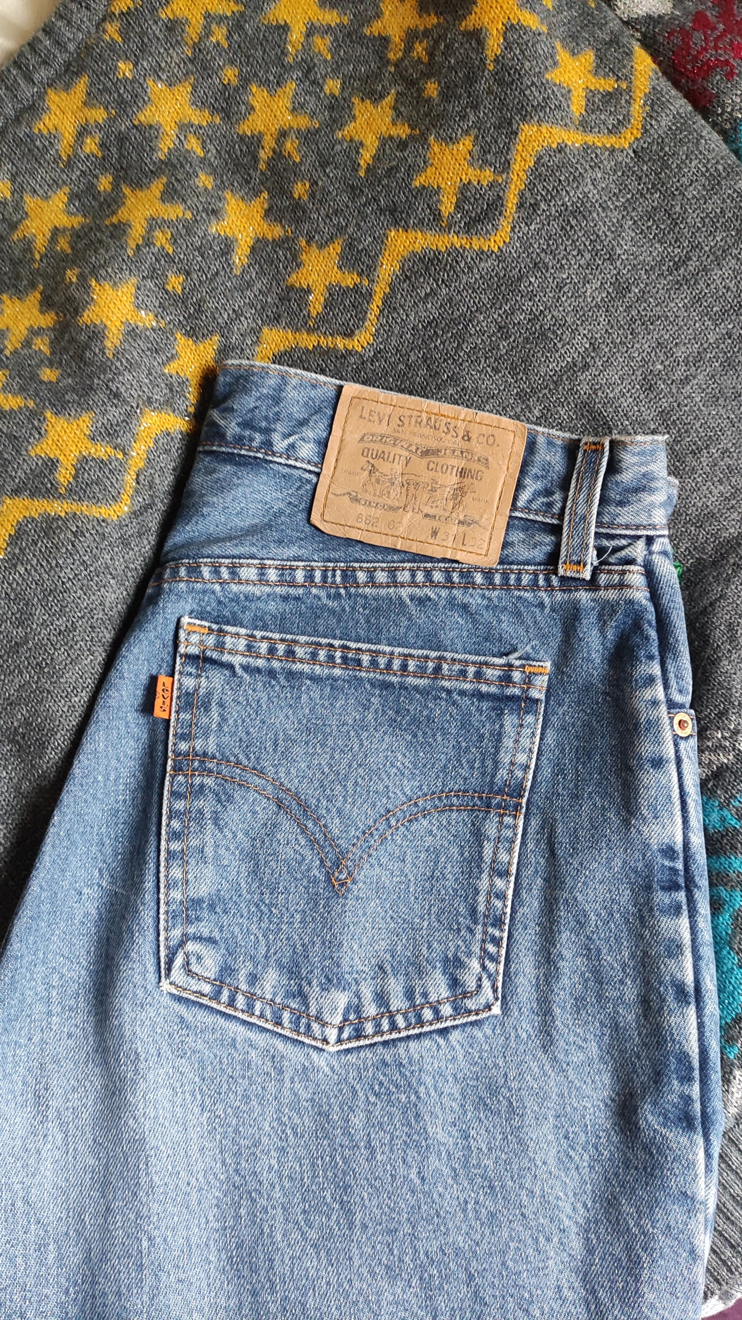 Jeans Levi's 882 Orange tab