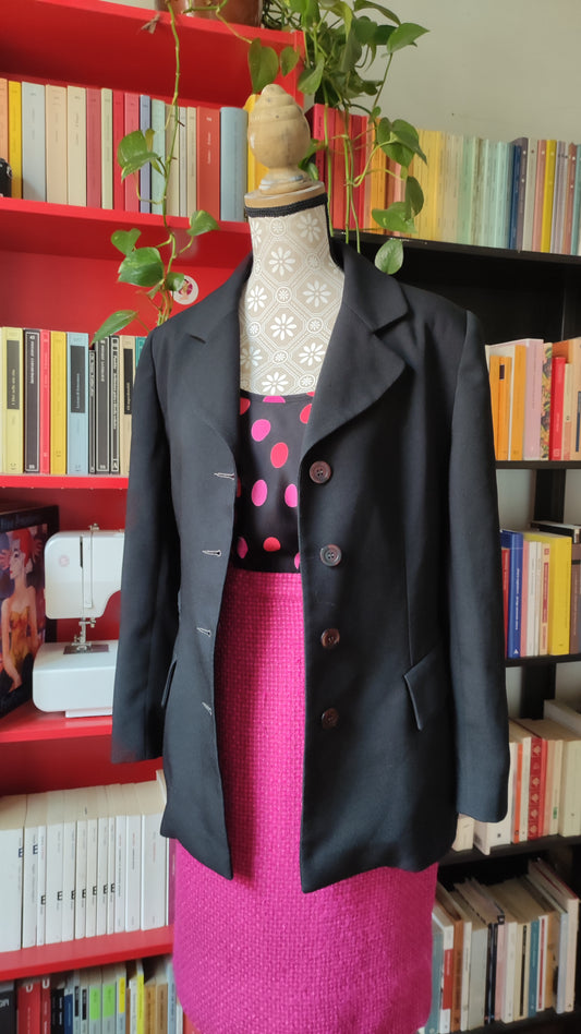 Blazer nero lusille