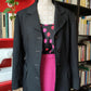 Blazer nero lusille