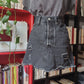 Minigonna Levi's denim nera w25