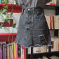 Minigonna Levi's denim nera w25