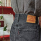 Minigonna Levi's denim nera w25