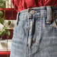 Minigonna Levi's denim chiara w25