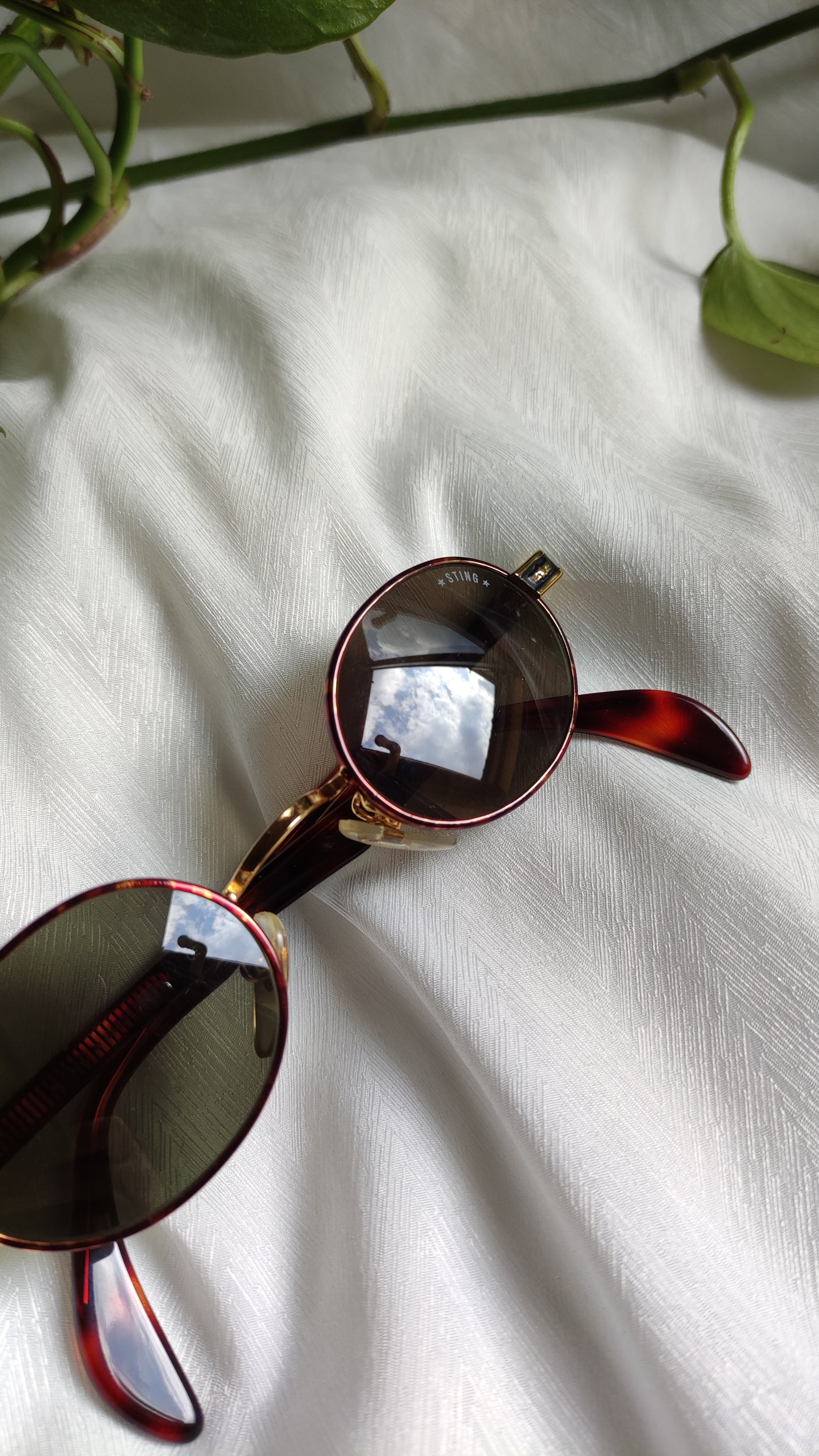 Occhiali da sole vintage tondi Sting