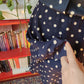 Abito a pois sartoriale
