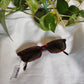 Occhiali da sole vintage Rolling marroni