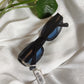 Occhiali da sole vintage Vogue azzurro