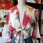 Camicia velata crop