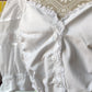 Camicia crop tirolese in misto cotone