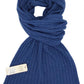 sciarpa a coste in 100% cashmere (15 colori disponibili)