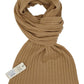 sciarpa a coste in 100% cashmere (15 colori disponibili)