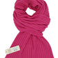 sciarpa a coste in 100% cashmere (15 colori disponibili)
