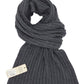 sciarpa a coste in 100% cashmere (15 colori disponibili)