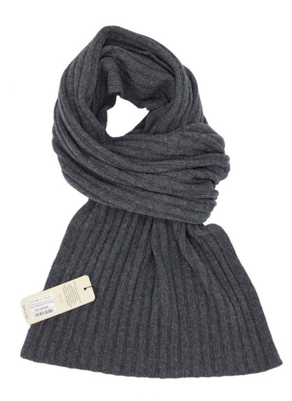 sciarpa a coste in 100% cashmere (15 colori disponibili)