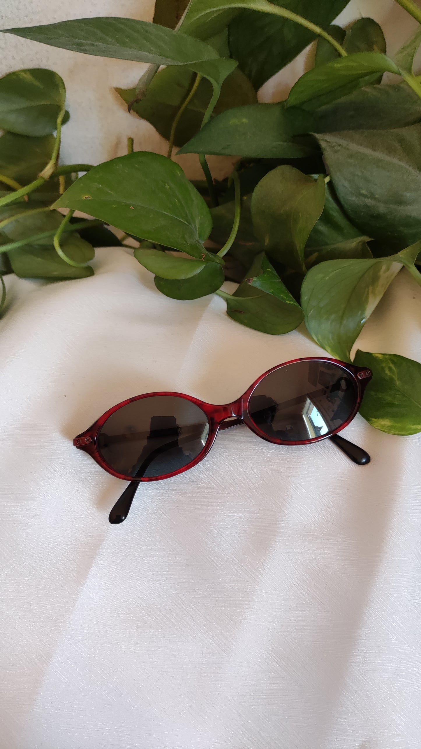 Occhiali da sole vintage Oliver bordeaux