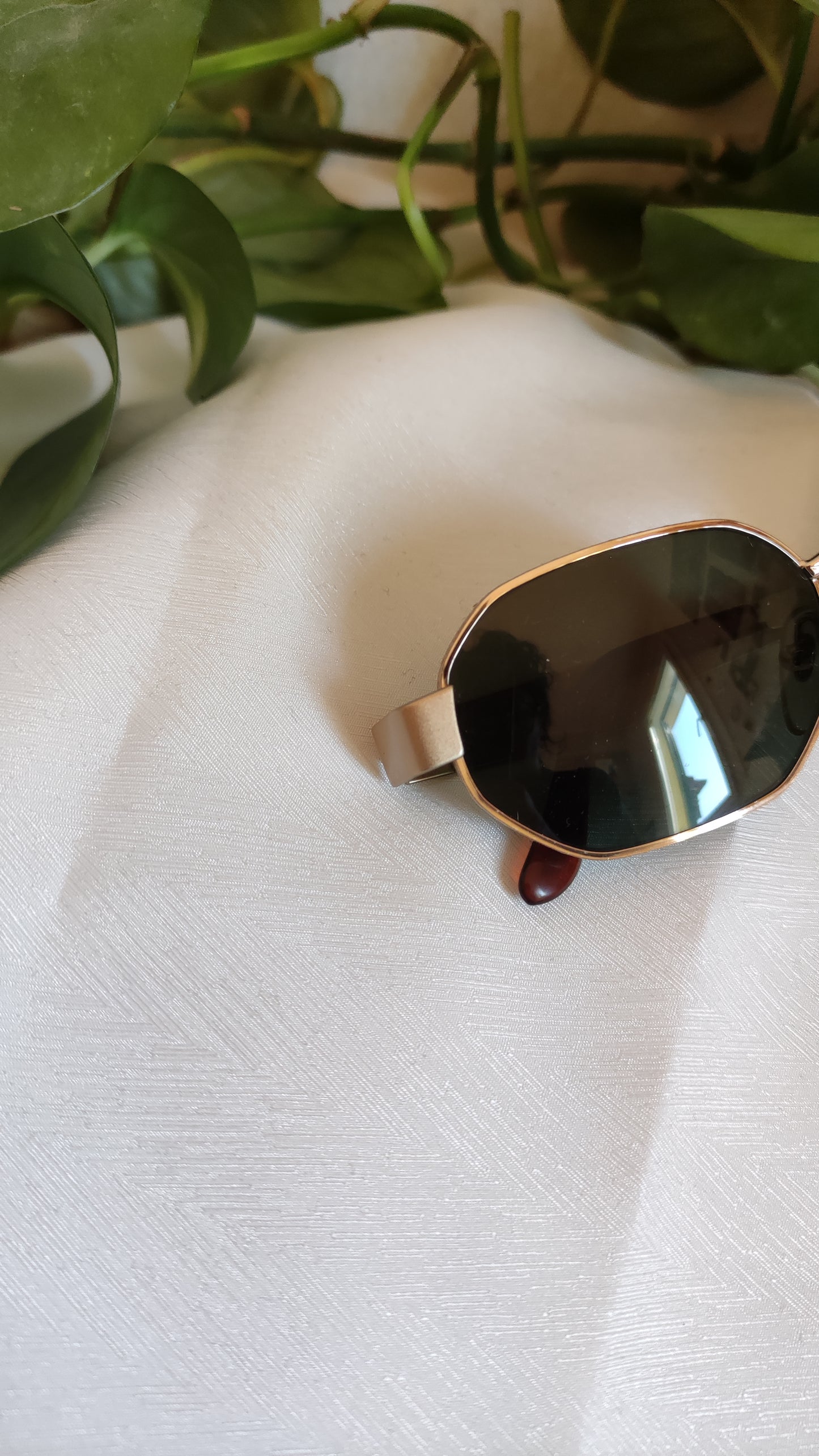 Occhiali da sole vintage Byblos metallo