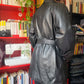 Giacca in pelle nera Carpe dierm