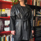 Giacca in pelle nera Carpe dierm