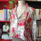 Camicia crop barocca