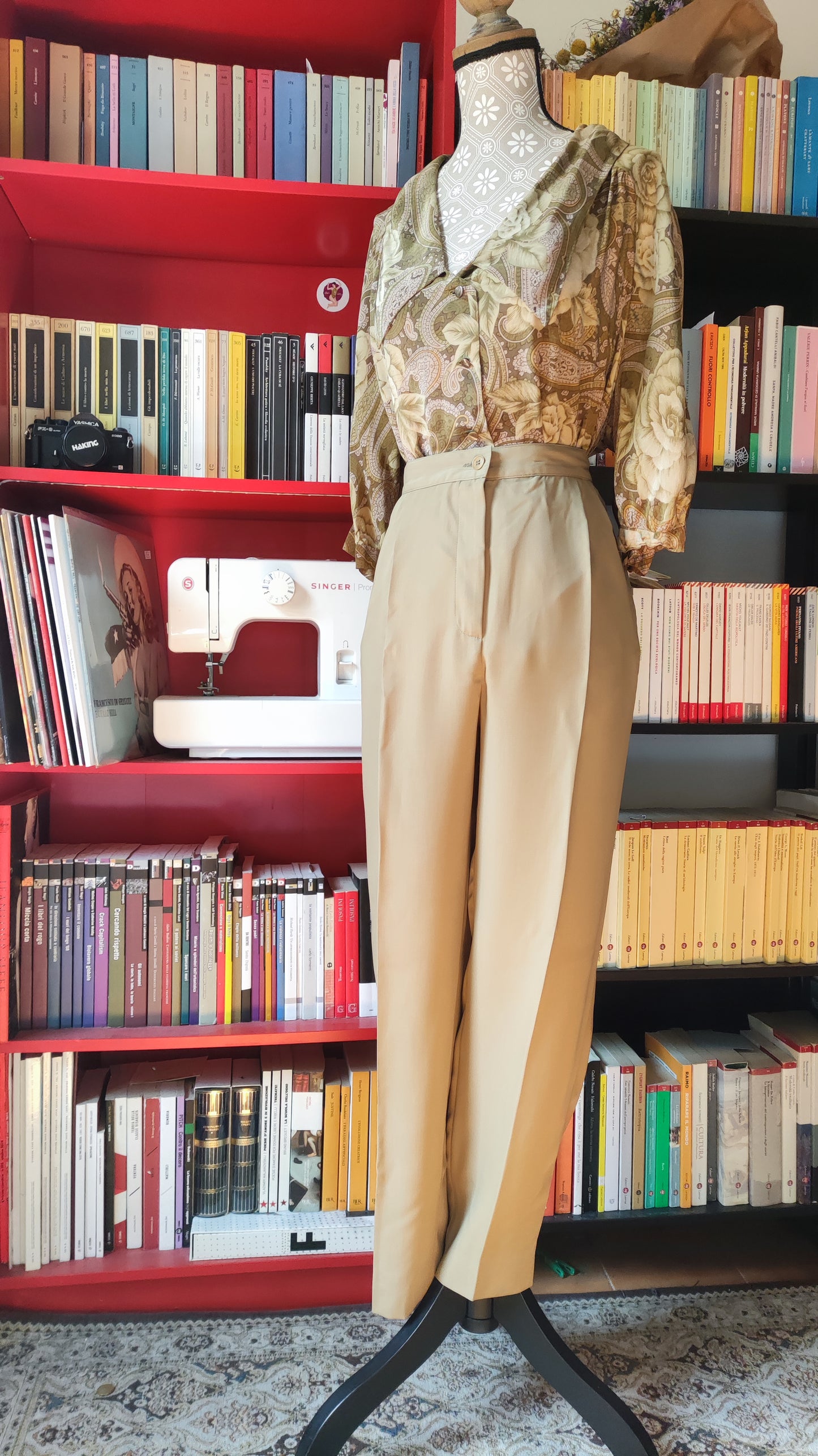 Pantaloni beige