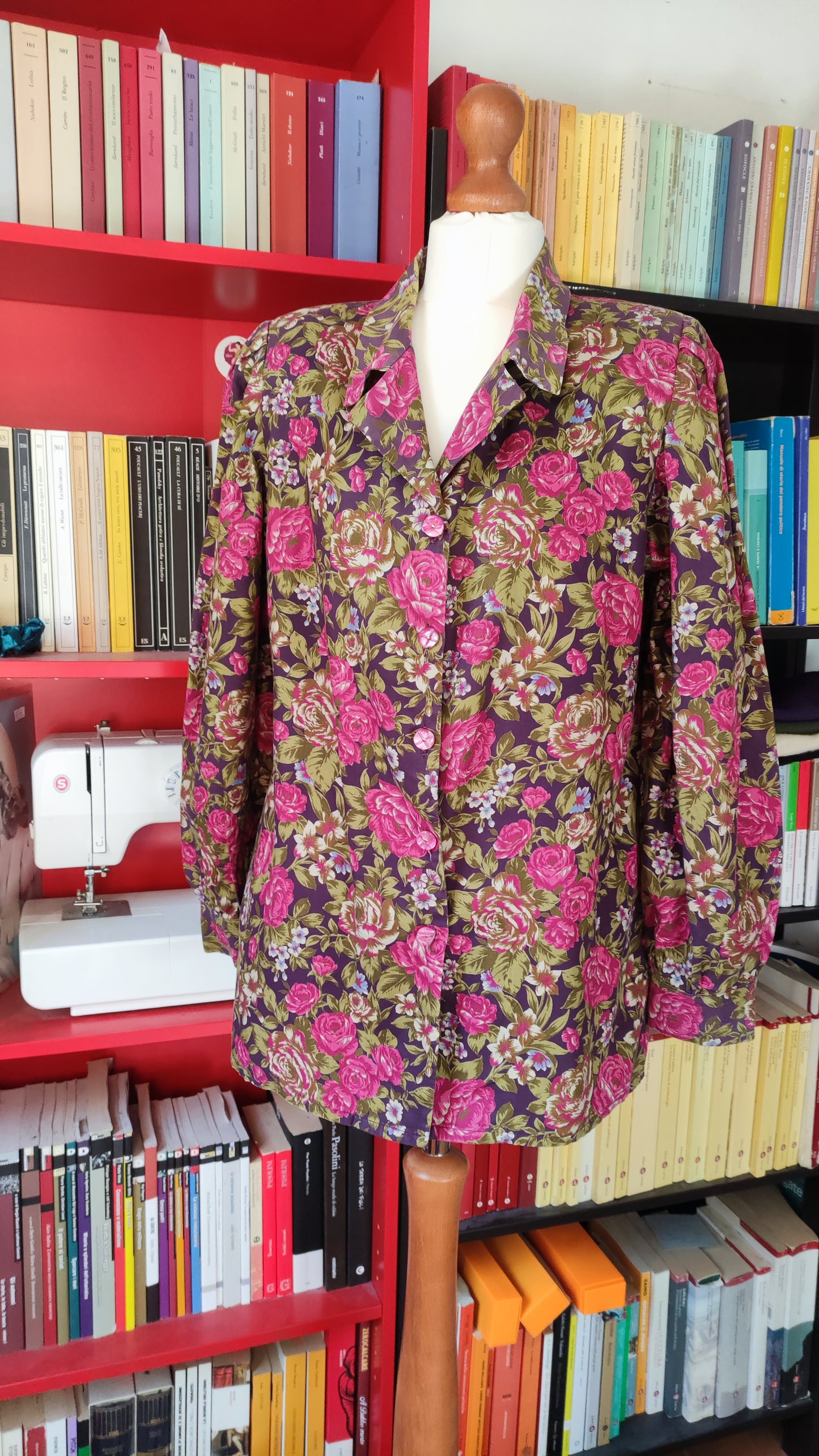 Camicia sartoriale a fiori