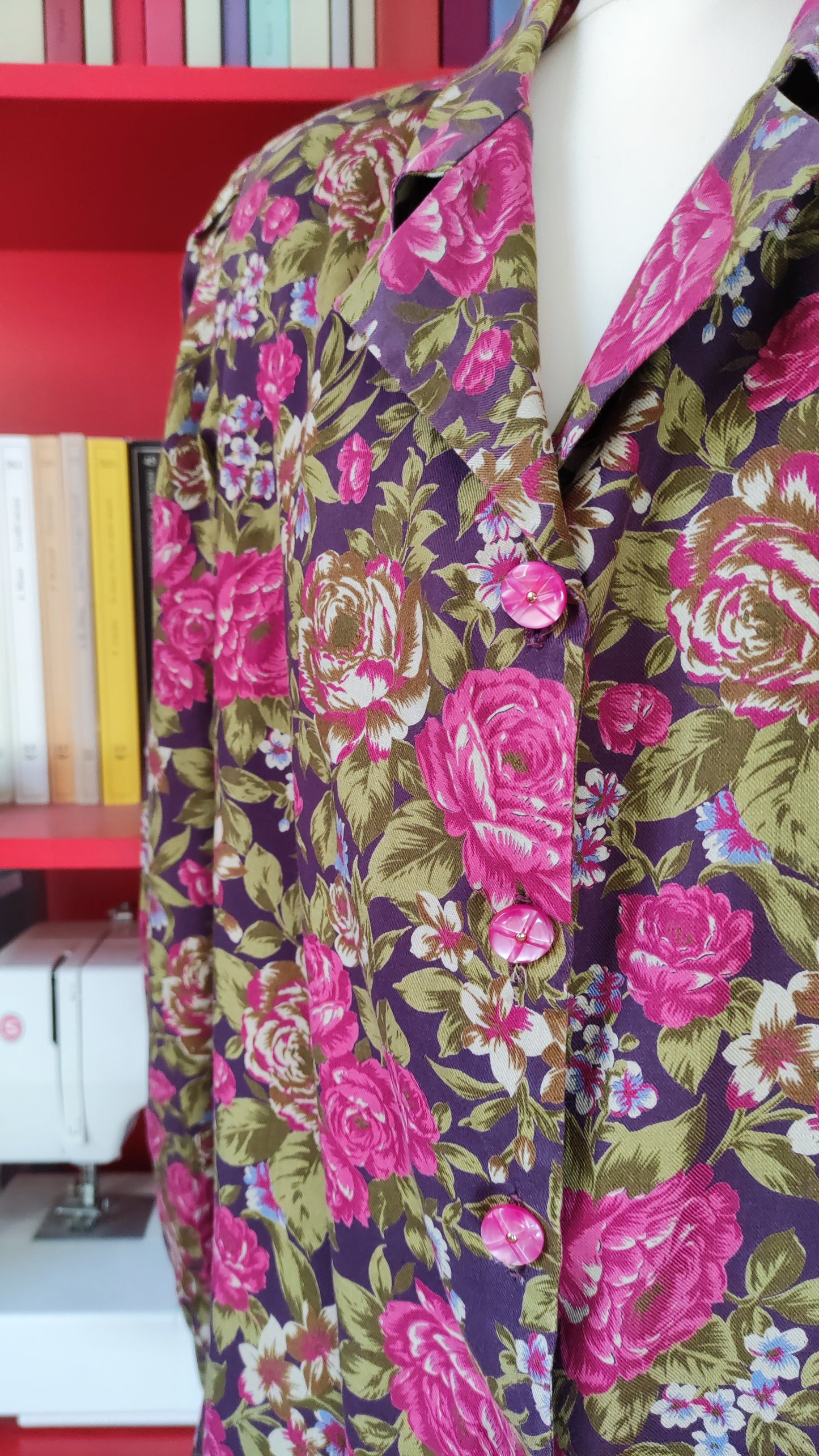 Camicia sartoriale a fiori