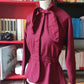 Camicia blu e rossa