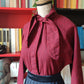 Camicia blu e rossa