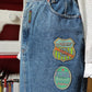 Gonna denim toppe