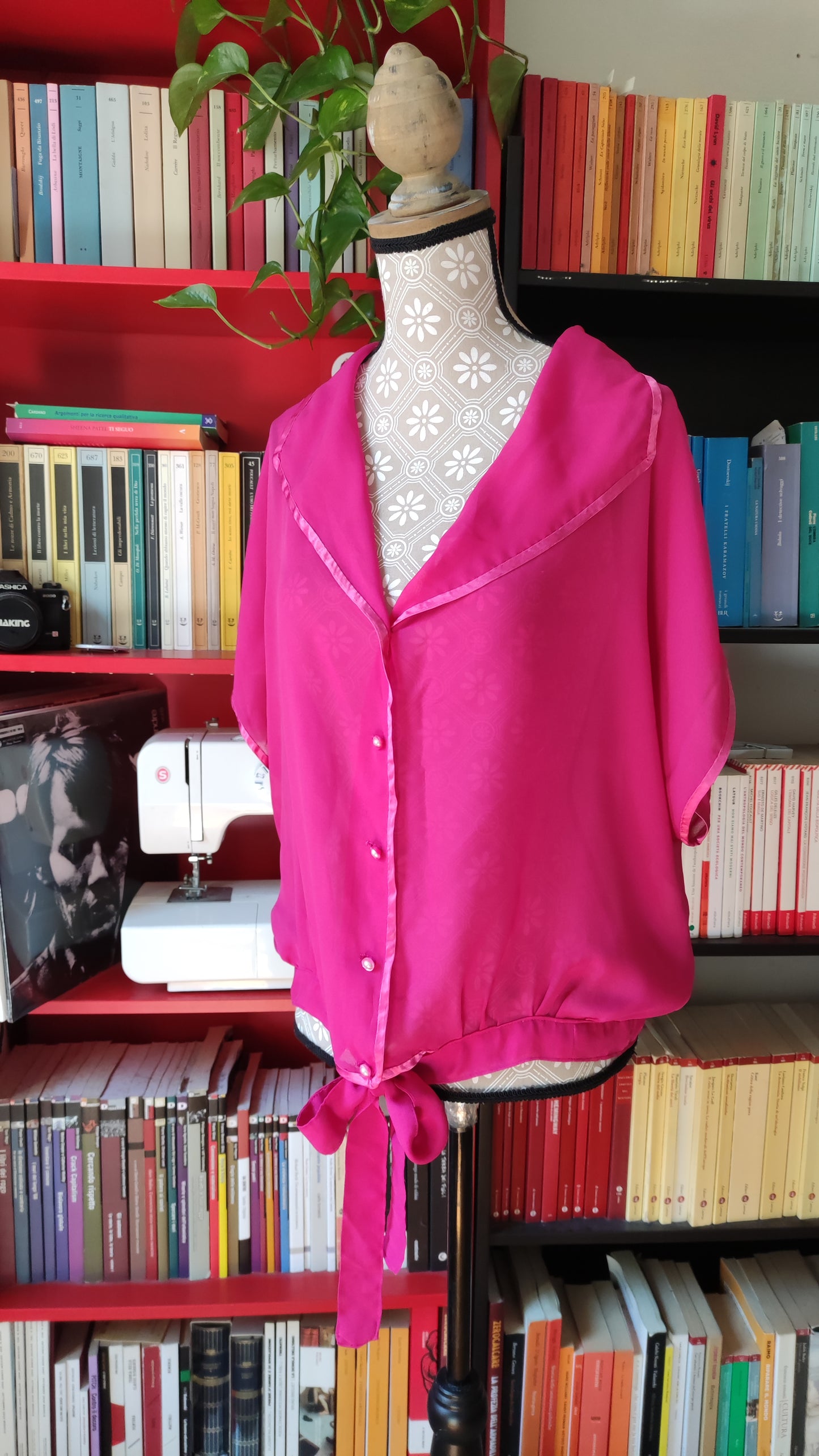 Camicia fucsia